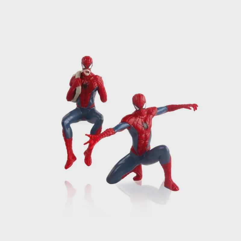 Spider-Man Actiefiguur Miniatuur Collectie Speelgoed - 7-9cm - Kinder Cadeau