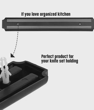 Krachtige Magnetische Messenhouder - Multifunctioneel & Zonder Boren Ophangen