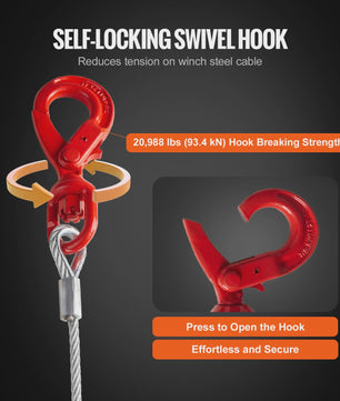 Verzinkte Stalen Lierkabel 3/8 inch - Hoge Breeksterkte voor SUV & Off-Road