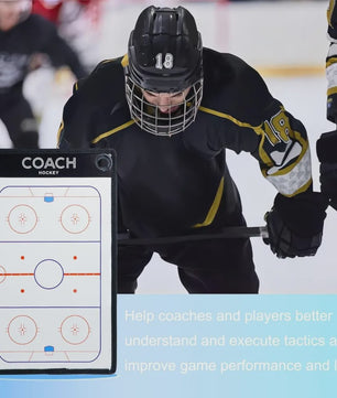 Magnetisch IJshockey Tactiekbord - Complete Coach Set voor Training & Wedstrijd
