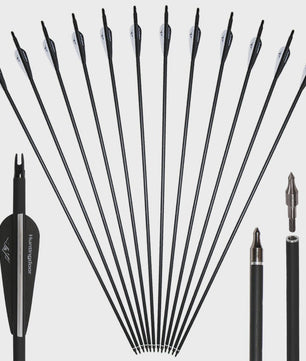 Recurve Boog Set voor Beginners: 20-40 LBS Boog, Pijlen, Armbeschermer & Vingerbeschermer