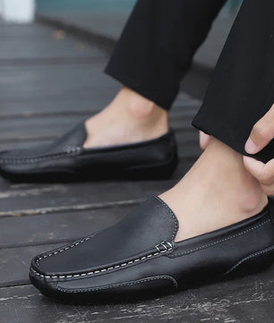Luxe Leren Heren Moccasins - Ademend, Comfortabel & Stijlvol