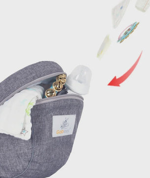 Ergonomische Babydrager met Heupstoel - Draagzak voor Baby's en Kinderen