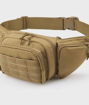 Tactische Heuptas voor Mannen - Multifunctionele Sling Bag voor Sport, Outdoor & Motorrijden