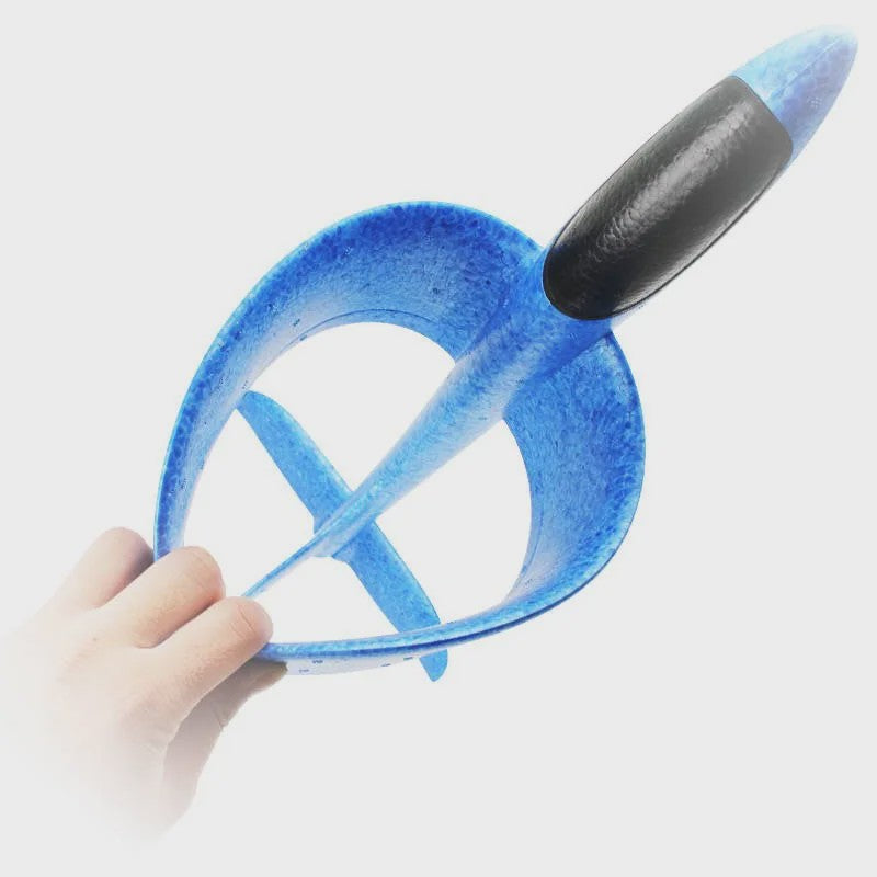49cm Schuim Vliegtuig - Handgooi Vlieger Model voor Buitenplezier & Cadeau voor Kinderen