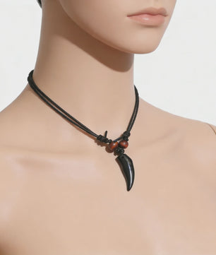 Handgemaakte Wolfstand Ketting - Uniek Hanger Sieraad voor Mannen & Vrouwen