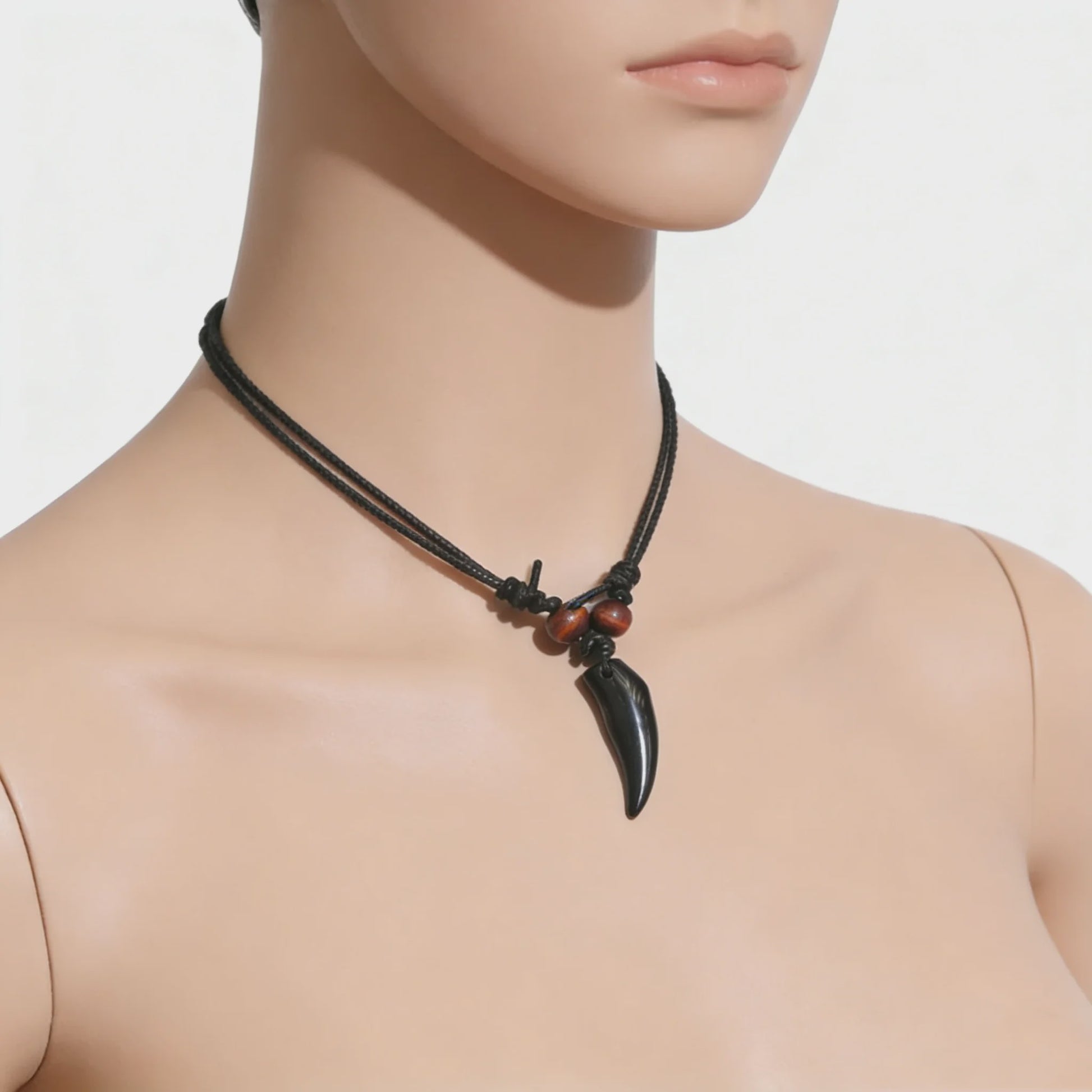 Handgemaakte Wolfstand Ketting - Uniek Hanger Sieraad voor Mannen & Vrouwen