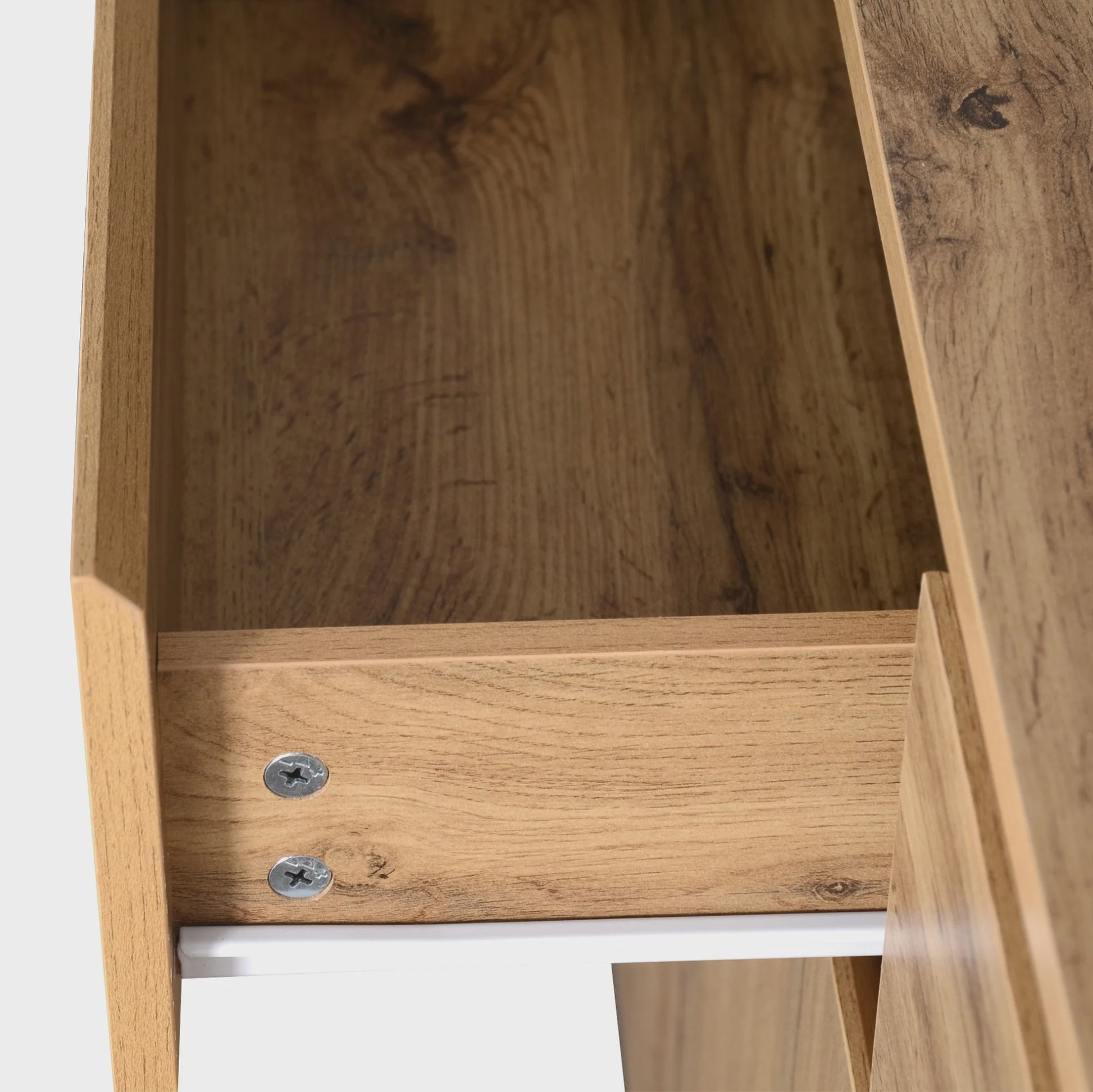 Houten Sideboard met 3 Deuren en 3 Lades - 135x40x81 cm