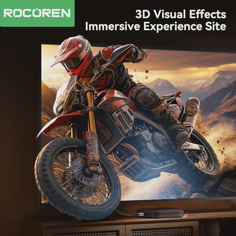Rocoren HDMI 2.0 Kabel - 4K@60Hz Hoge Snelheid voor PS5, Xbox & PC