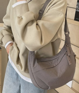 Modieuze Canvas Crossbody Tas - Grote Capaciteit Schoudertas