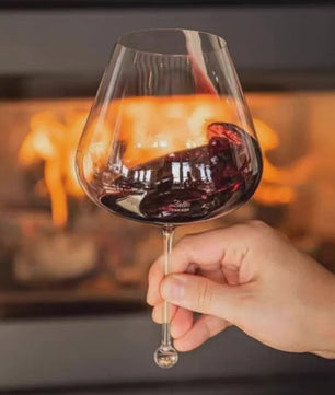 Handgemaakt Luxe Kristallen Wijnglas 960ml - Perfect voor Rode Wijn, Cocktails & Whisky