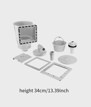 Zwembad Skimmer Set - Complete Reinigingskit voor Zwembaden