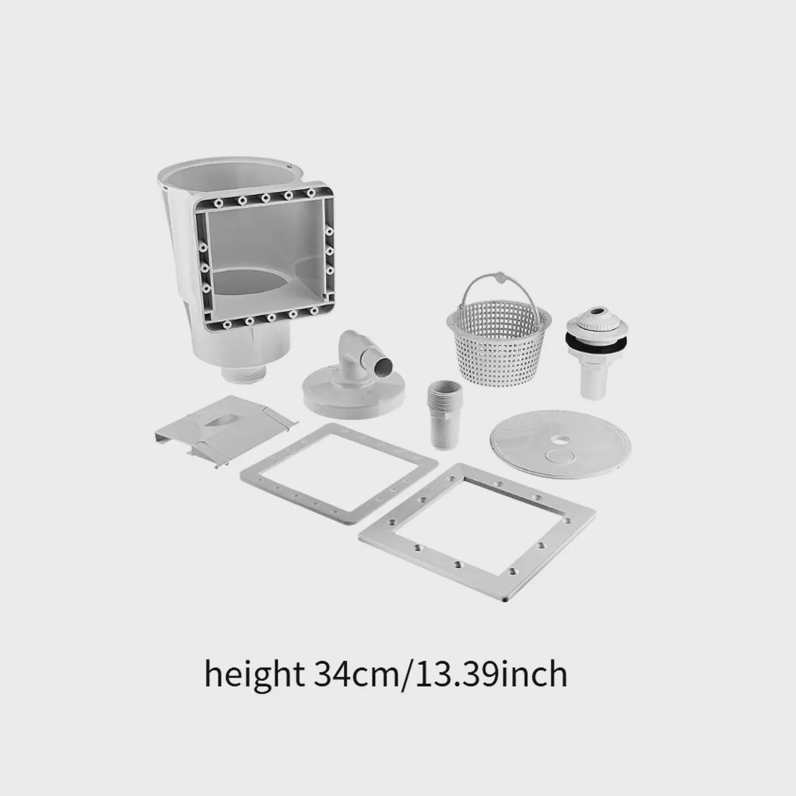 Zwembad Skimmer Set - Complete Reinigingskit voor Zwembaden