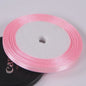 22 Meters/Roll 6mm Silk Satin Ribbons Christmas Halloween Birthday Party Gift Wrapping Ribbons DIY Handmade Crafts Material