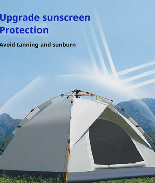 Automatische Pop-Up Tent voor 3-4 Personen - Snel Opzetbaar, Water- en Zonwerend