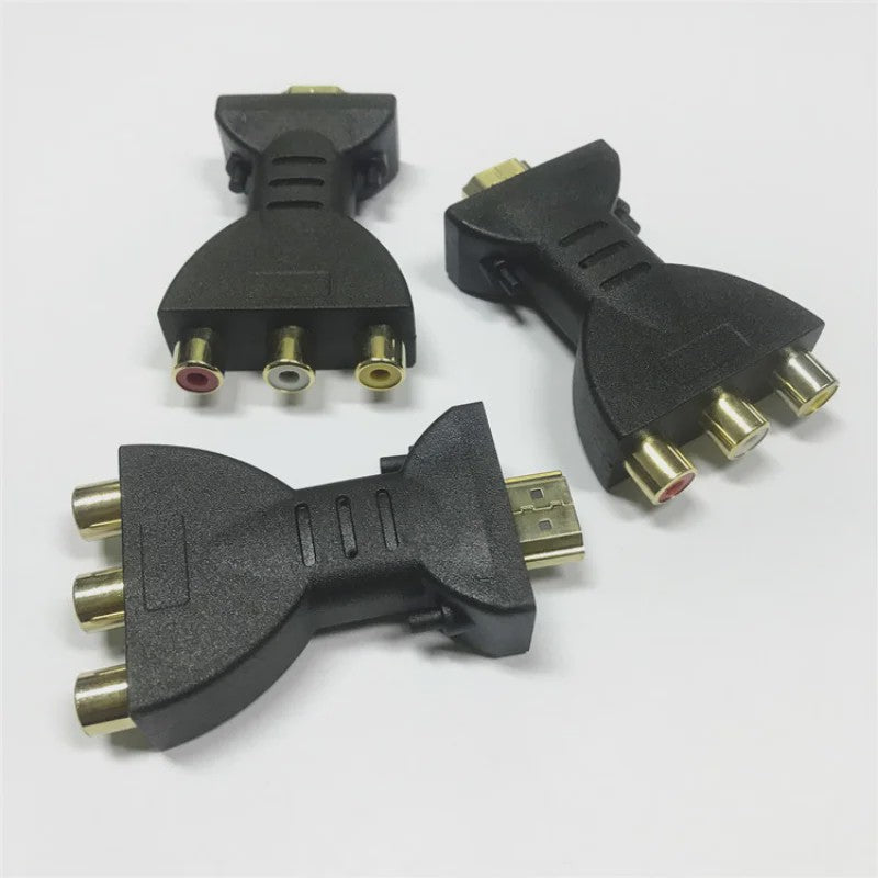 AV naar HDMI Converter voor HD TV - RCA Composite naar HDMI Adapter met USB Kabel
