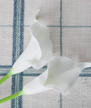 20x Kunstbloemen Calla Lelie - Real Touch Latex - Pure Wit
