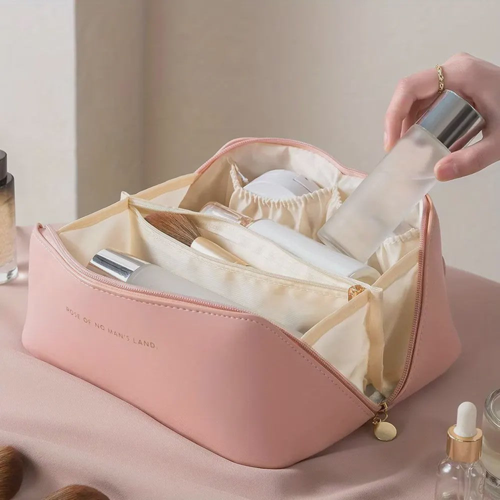Luxe Make-up Organizer Tas voor Dames - Ruim en Praktisch voor Reizen