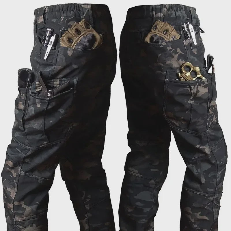 Militaire Softshell Combat Set: Ademend Uniform met Capuchon Jas en Cargo Broek - Ideaal voor Jacht & Outdoor
