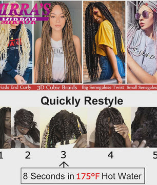 Pre-stretched Braiding Hair 26 Inch - Synthetische Haarverlengingen voor Crochet Braids in Kleuren