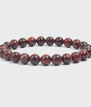 Natuurstenen Kralen Armband - Amethist, Aquamarijn, Jade & meer