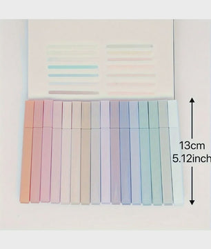 Pastel Markeerstiften Set - Vlekkeloos & Vervaagvrij voor Journals, School & Kantoor