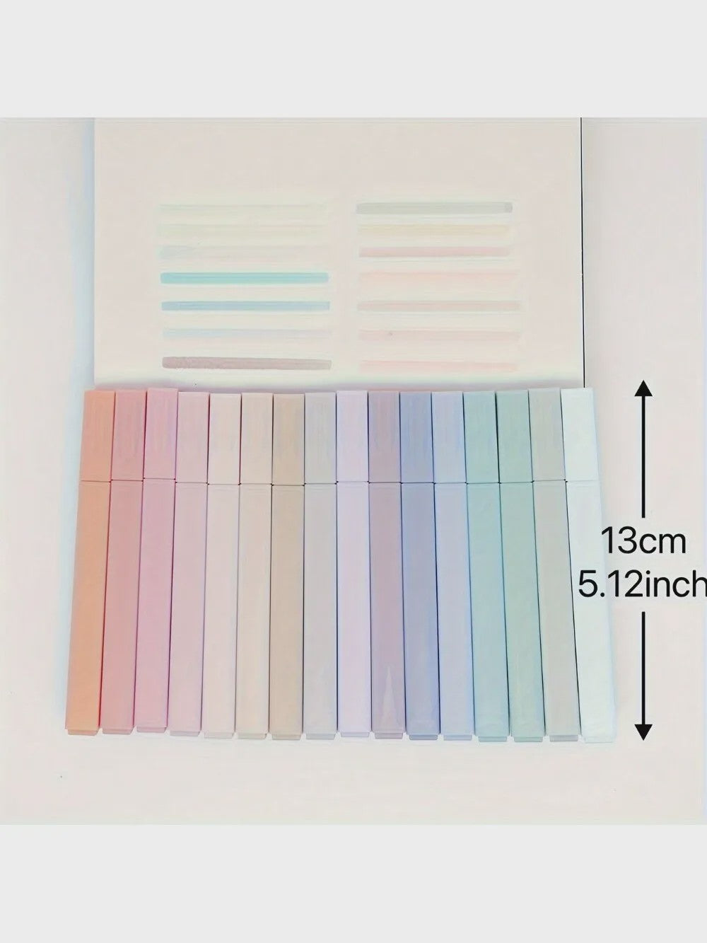 Pastel Markeerstiften Set - Vlekkeloos & Vervaagvrij voor Journals, School & Kantoor