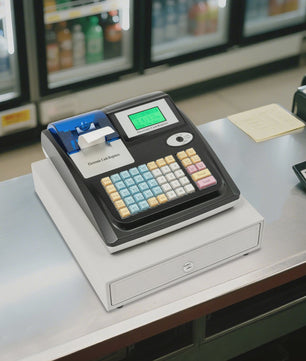 Elektronische Kassaregister met 48 Toetsen en LED Display - Ideaal voor Horeca & Winkels