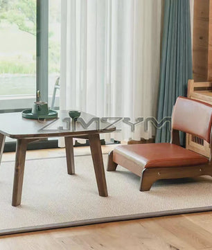 Moderne Houten Fauteuil met Ergonomische Rugleuning - Scandinavisch Design
