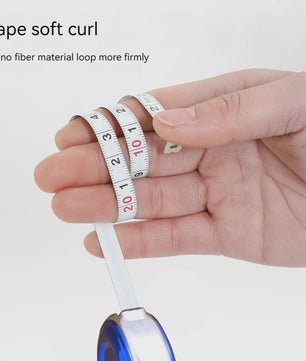 Mini Rolbandmaat met Sleutelhanger - 2 Meter Staal - Compact & Multifunctioneel