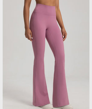 Naked Hoge Taille Bell Bottom Broek - Taille Corrigerend & Heupliftend voor Yoga & Fitness