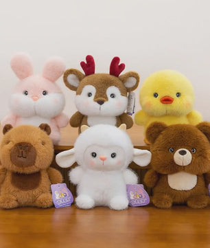Schattige Pluche Knuffel Dieren - 16cm Zacht Speelgoed als Kussen of Slaapmaatje