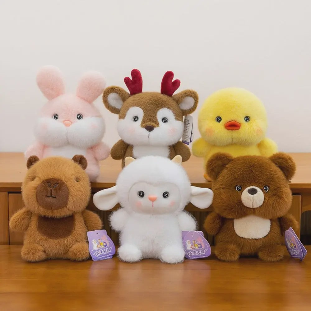 Schattige Pluche Knuffel Dieren - 16cm Zacht Speelgoed als Kussen of Slaapmaatje