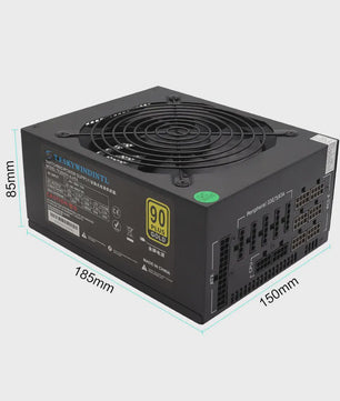 Krachtige 2000W ATX Modulaire PC Voeding voor Mining (ETH/BTC) - 110V/220V