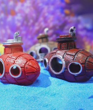Decoratieve Onderzeeër voor Aquarium - Schuilplaats voor Vissen & Garnalen