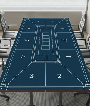 XXL Poker Speeltafelmat PU Leer - Waterdicht & Anti-Slip Gaming Desk Mat