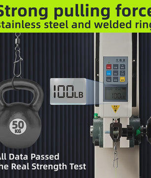 Duo-Lock Snap Swivels - Sterk Visgerei voor Zoutwater Visserij