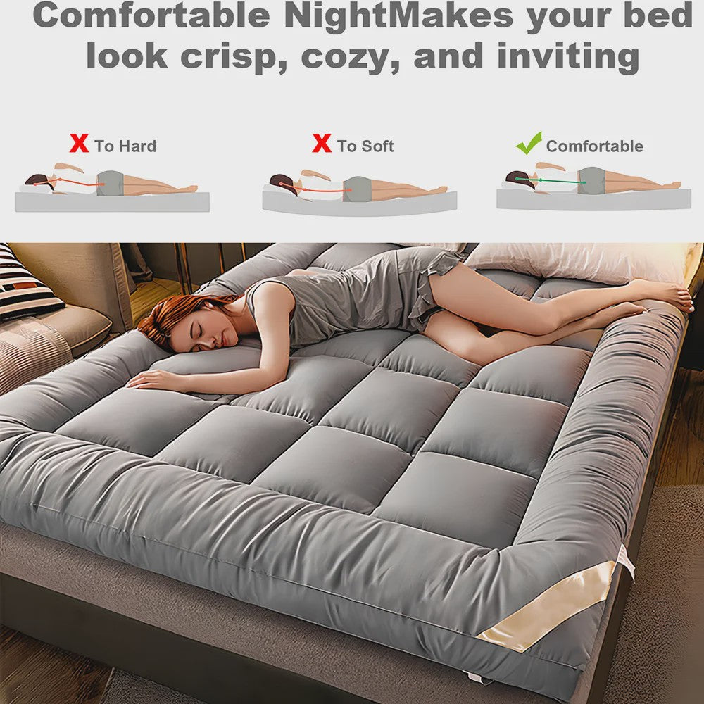 Comfortabele Zelfopblaasbare Matrastopper - Extra Dik & Pijnverlichtend