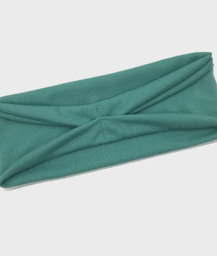 Dames Haarband Twist Katoen - Sportieve Turban Hoofdband met Knoop