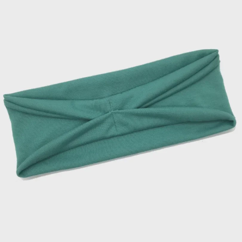 Dames Haarband Twist Katoen - Sportieve Turban Hoofdband met Knoop