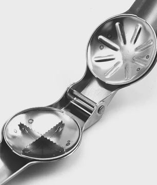 2-in-1 Notenkraker & Kastanjesnijder van Roestvrij Staal - Keuken Gadget