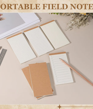 Set van 4/8 Pocket Notitieboekjes - Ideaal voor Dagelijkse Planning en Notities