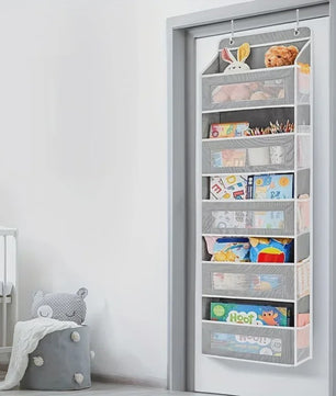 Hangende Deur Organizer met 10 Vakken - Opvouwbare Opbergtas voor Slaapkamer & Kast