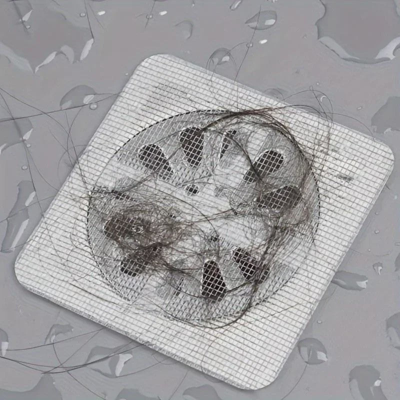10x Wegwerp Douchegoot Haarvanger - Afvoerzeef & Filter voor Badkamer en Keuken