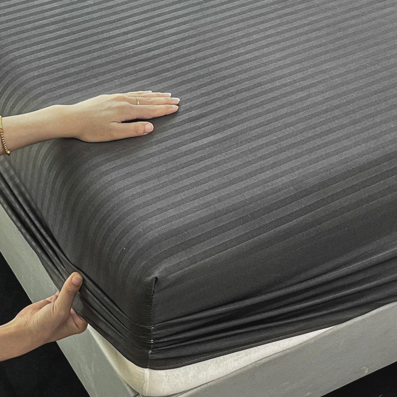 Zachte Hoeslaken met Elastische Band - Effen Kleur - 90-180x200cm