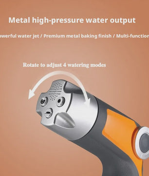 Multifunctionele Hogedruk Tuinspuit – 4 standen voor water geven en auto wassen