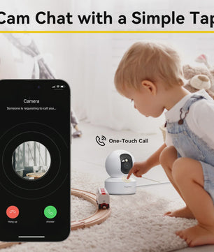 BoyKeep Slimme IP Camera: 3MP Beveiliging, 5G/2.4GHz WiFi, Automatische Tracking & Nachtzicht
