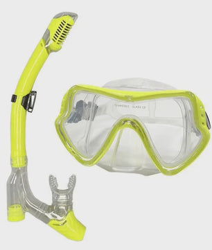 Professionele Duikset: Duikbril met Snorkel voor Zwemmen en Duiken