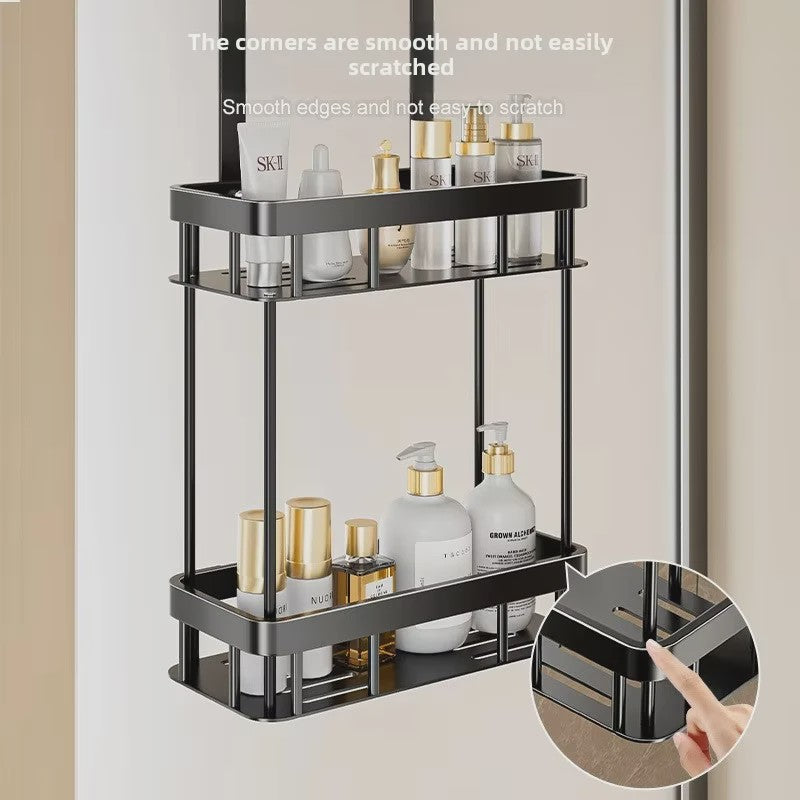 Douche Opbergrek 2-Laags Zonder Boren - Wandmontage Organizer