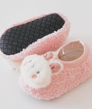 Schattige Konijn Pluche Slofjes voor Kinderen - Zacht & Antislip Binnenshuis